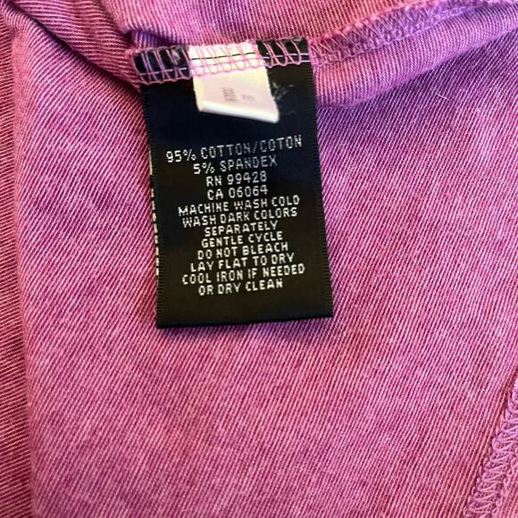 Bullock & Jones Quarter Zip Polo Mens Large Knit Cotton Stretch Purple Short Sle - Picture 5 of 11